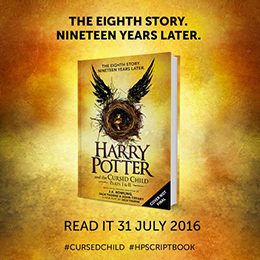 ANÚNCIO POSTADO POR JK ROWLING EM SEU TWITTER HOJE - FOTO: REPRODUÇÃO