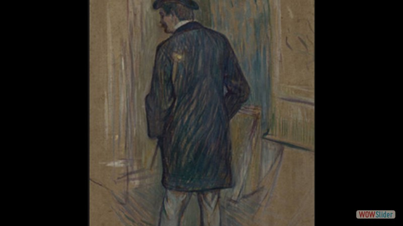 Mounsieur Louis Pascal visto de costas (1893)
