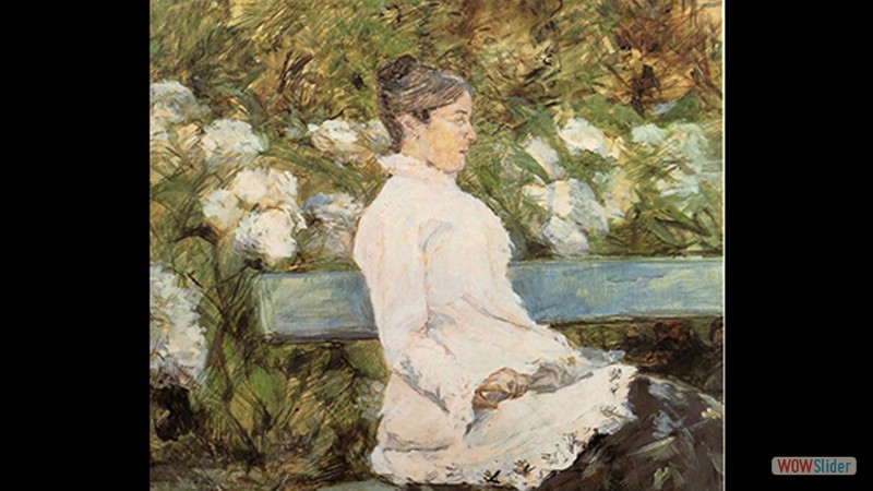 A Condessa Adele de Toulouse Lautrec  (1880)